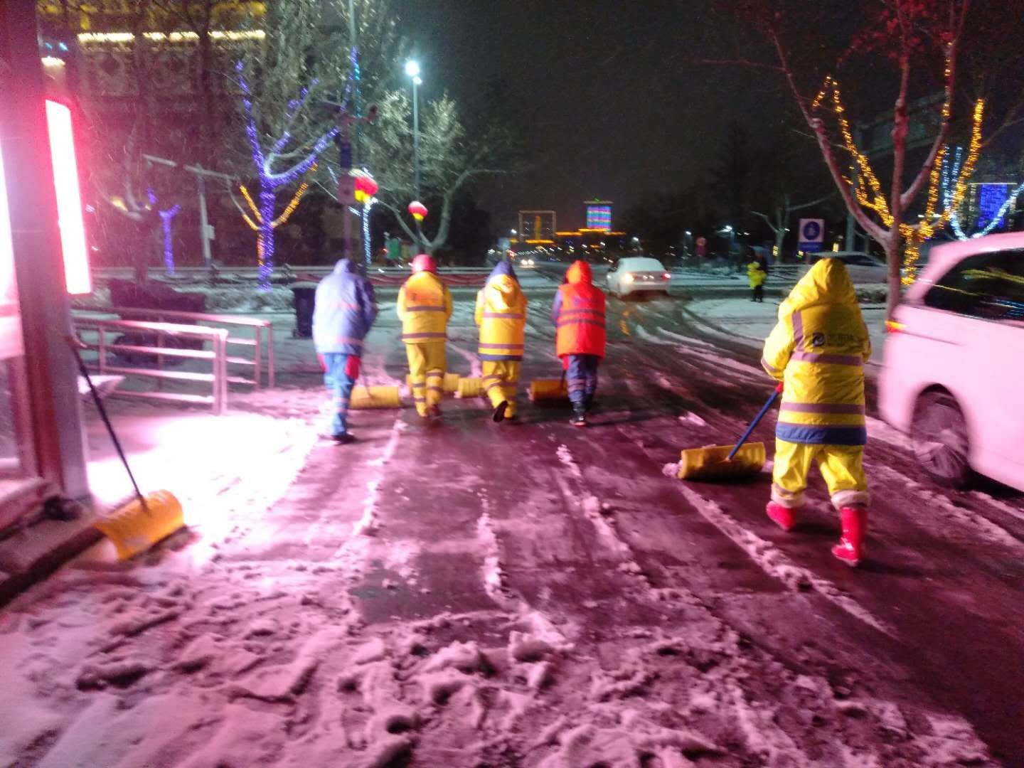 抗疫情，战雨雪，宿迁积极应对保畅通