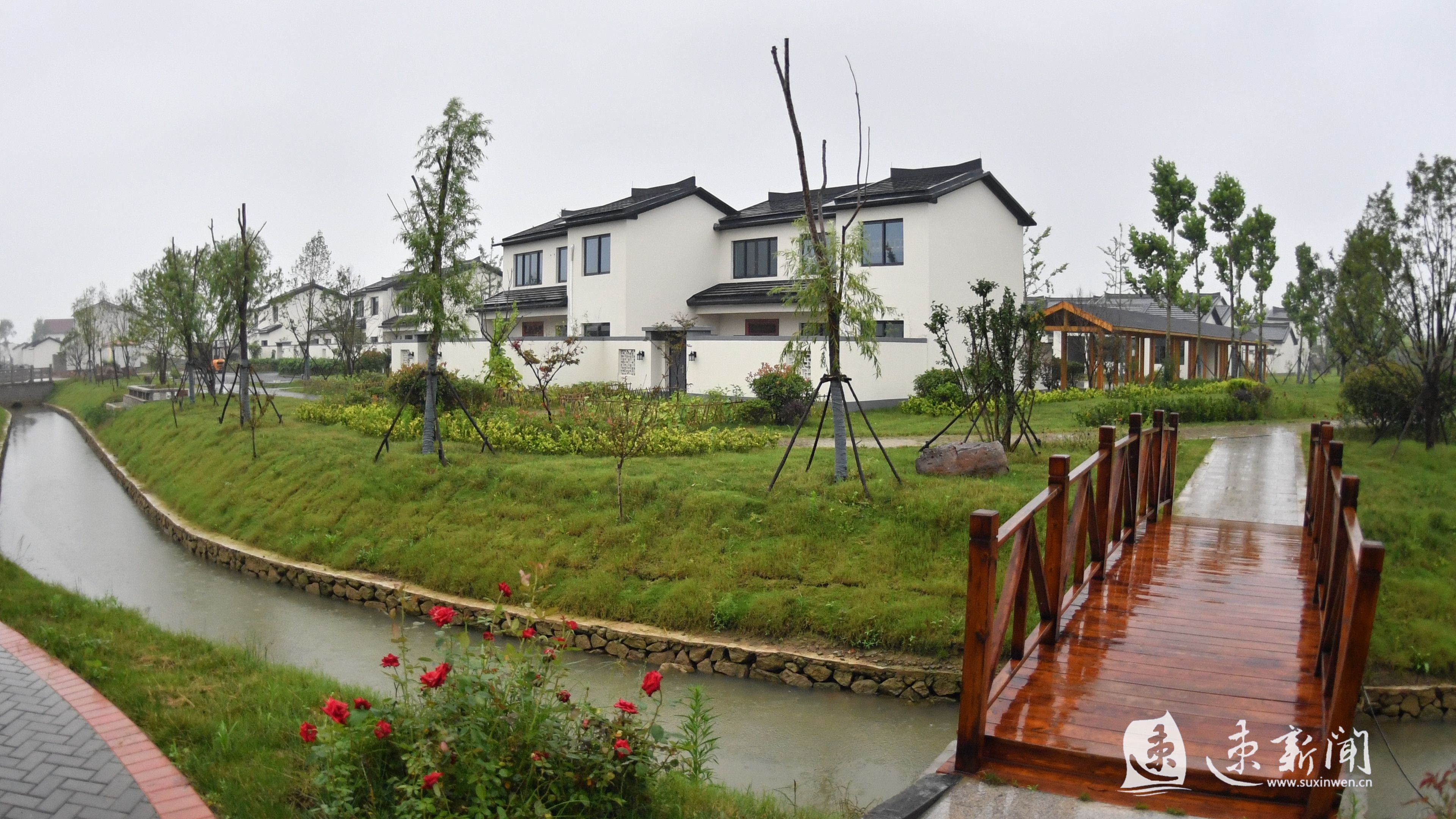 自打 沭阳县陇集镇墩前新型社区开工后,村民韦山怀只要有空,就要来