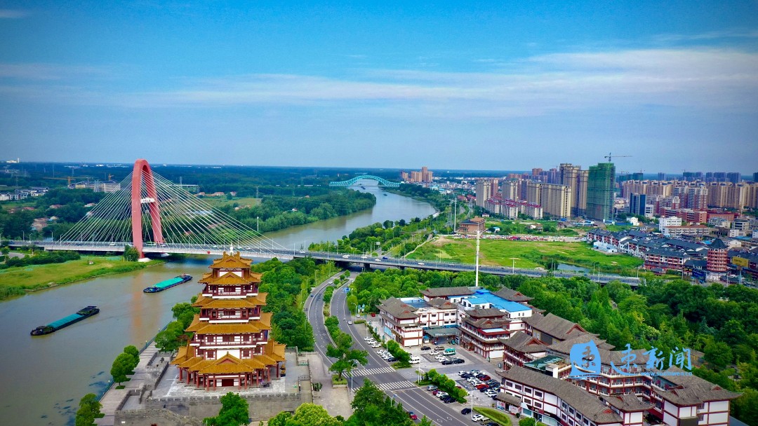 泗阳运河风光带介绍图片