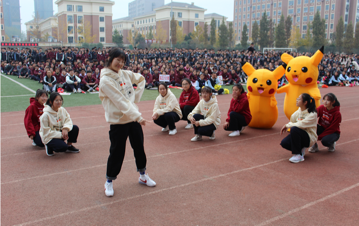 马陵中学举行第四届体育节田径运动会