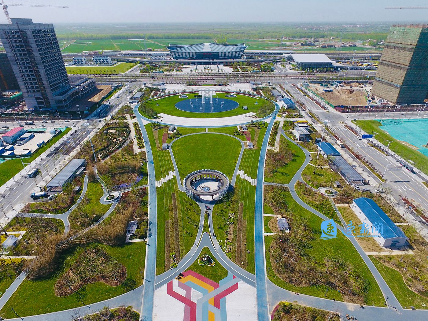 宿迁酒都广场正式开园亮相