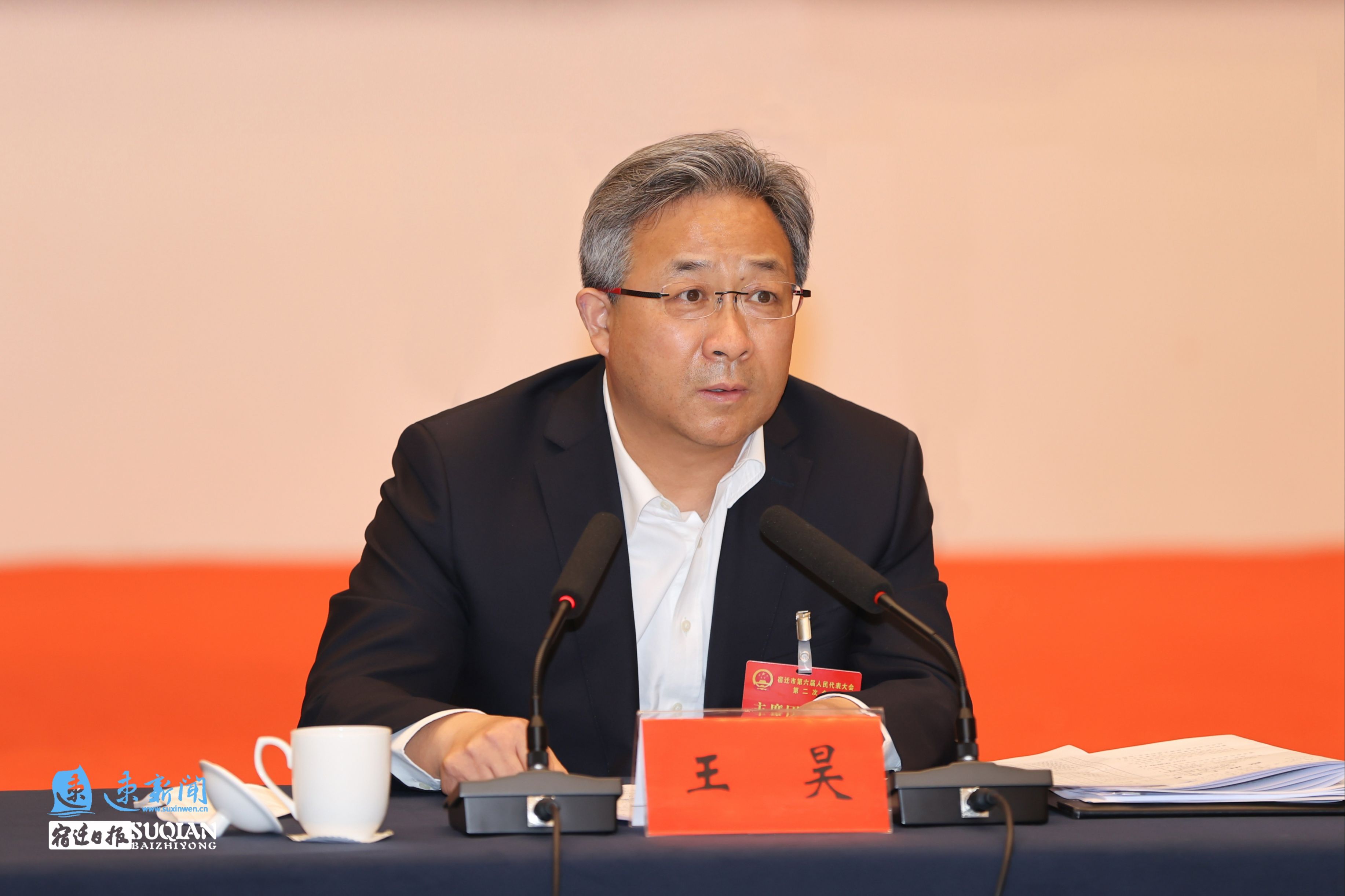 彭伟,王瑞,丁晓平,石敬峰,王明新,徐光良等代表围绕政府工作报告先后