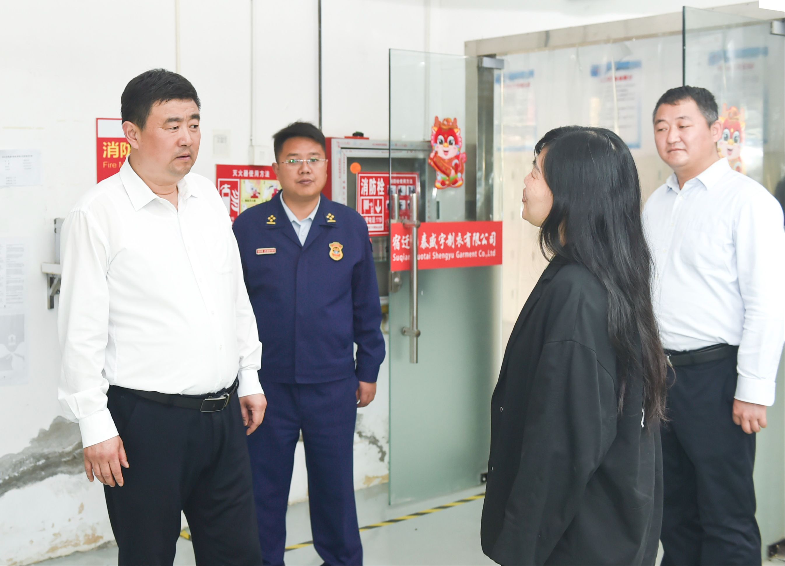 王峰带队开展安全生产检查